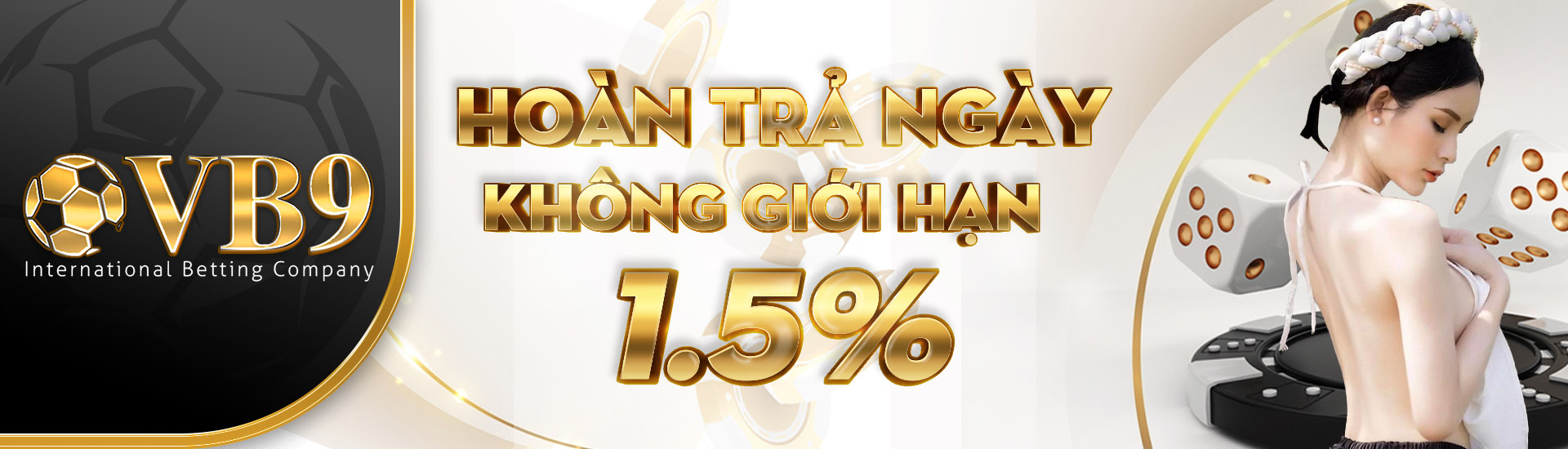 Hoàn trả mỗi ngày 1.5% không giới hạn